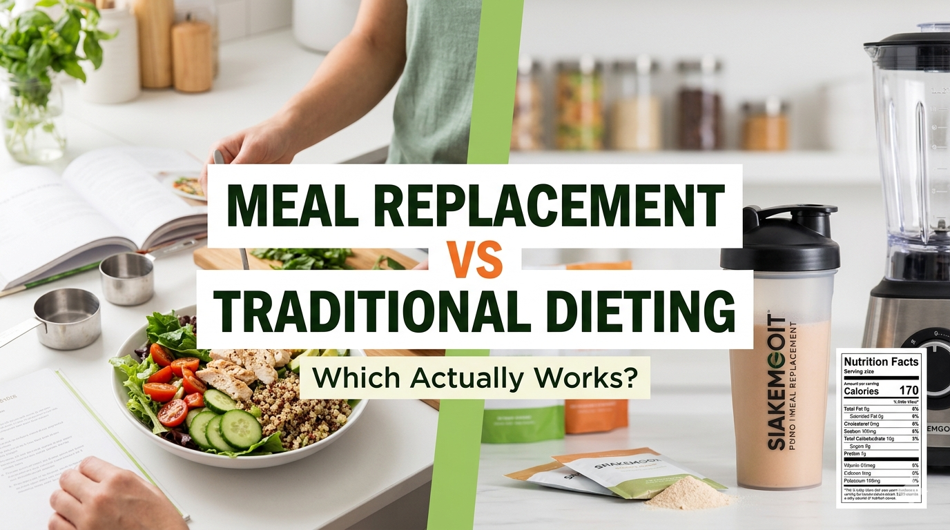 Meal Replacement vs Traditional Dieting: Which Actually Works?