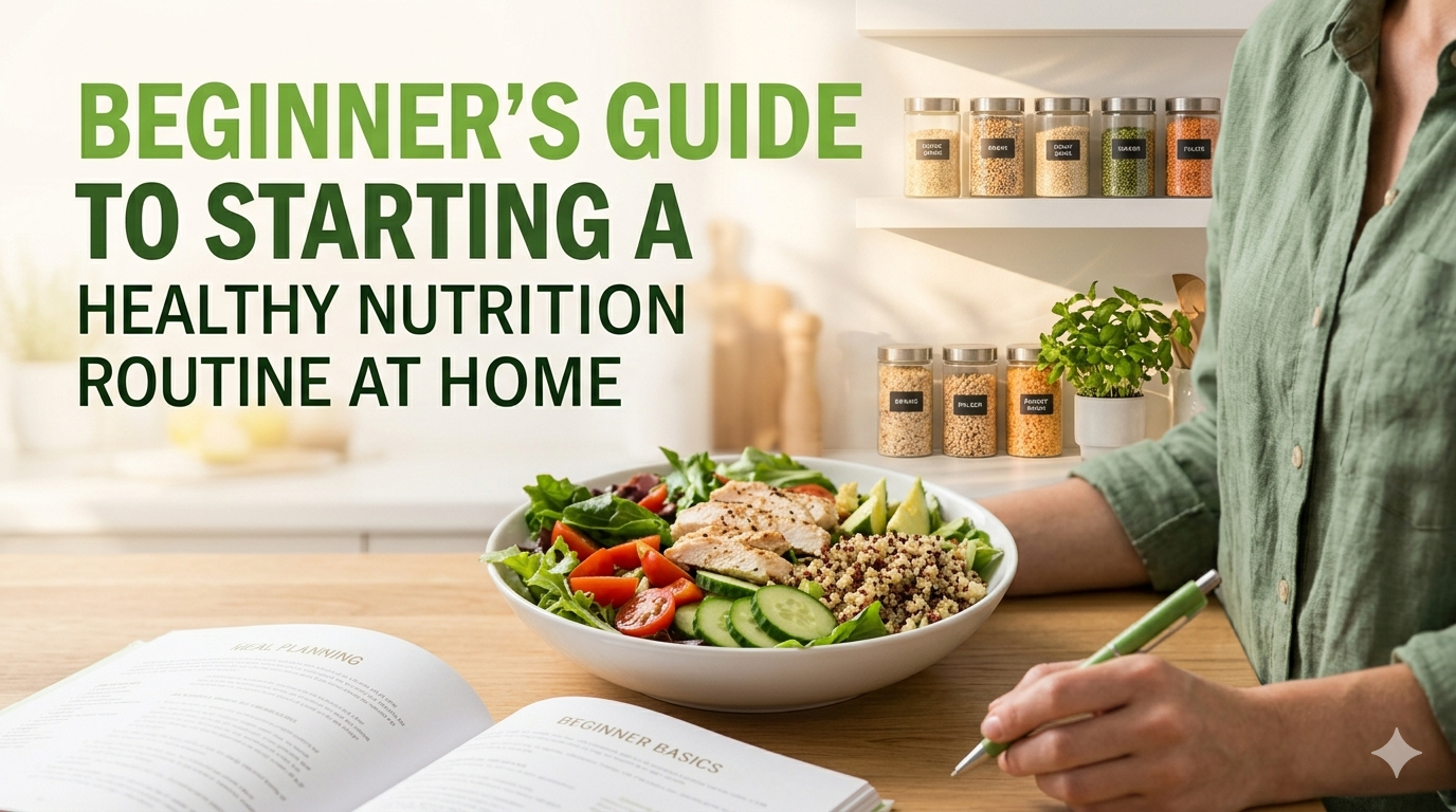 Beginner’s Guide to Starting a Healthy Nutrition Routine at Home