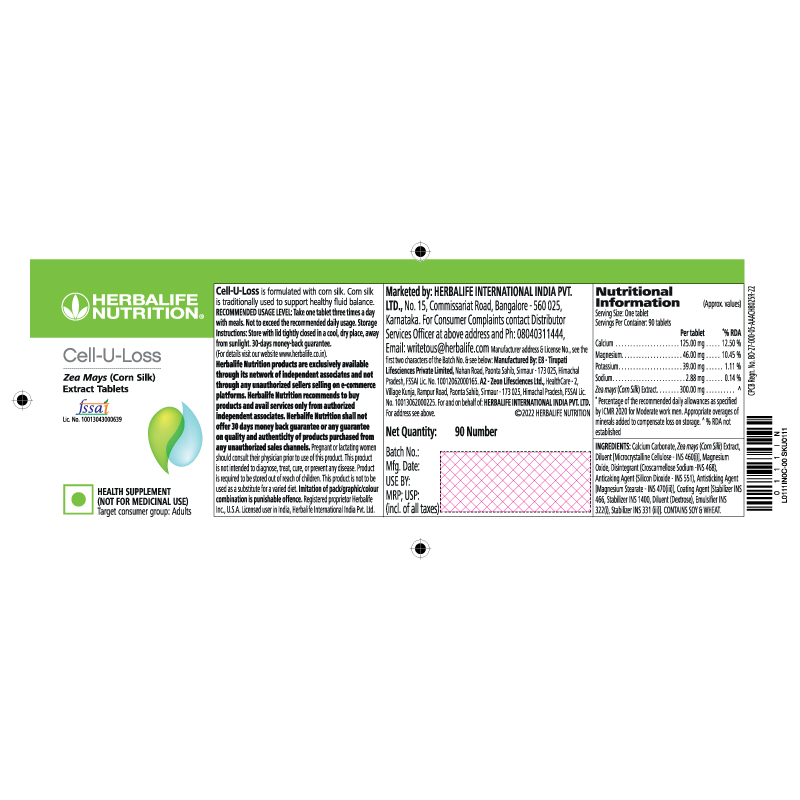 Cell-U-Loss 90 Tablets - Image 3